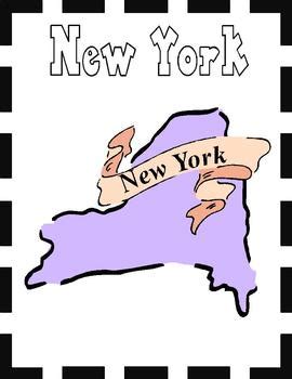 New York State Symbols and Research Packet by My Teaching Spirit