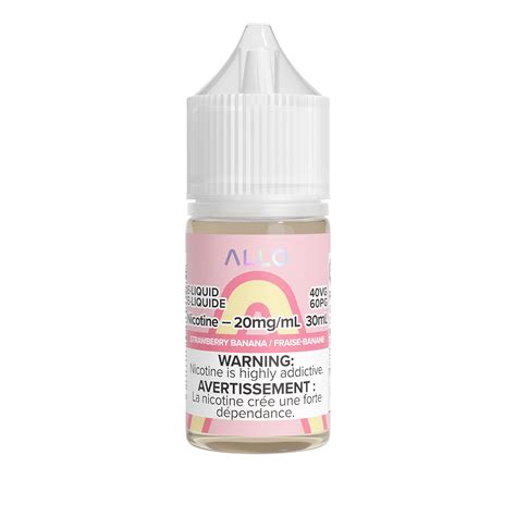 Strawberry Banana SALT Allo Salt E Liquid 30mL VapeLoft