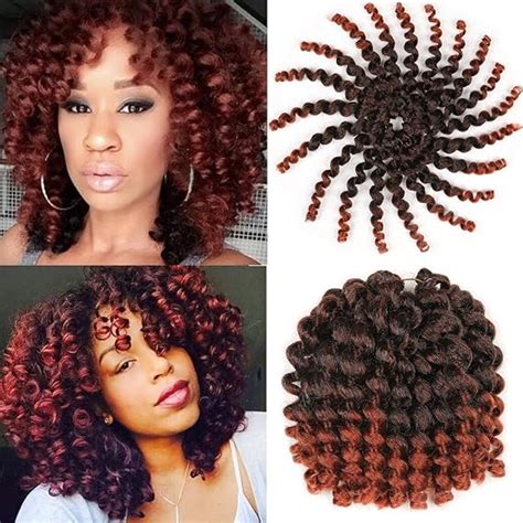 Amazon 8 Inch 6 Pcs Synthetic Crochet Braids 20 Strands Wand