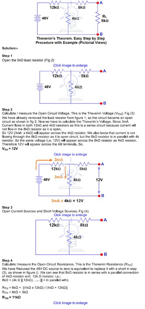 Electrical And Electronic Engineering Forum Thevenin S Theorem