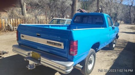 1991 Dodge D250 Base 59l For Sale