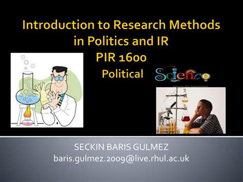 Ppt Introduction To Research Methods In Politics And Ir Pir 1600