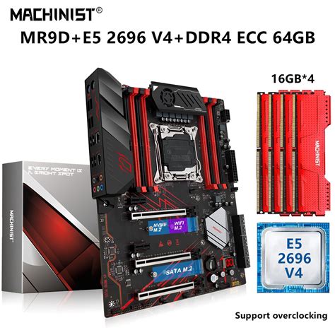 Machinist Conjunto De Placa Base Mr D Procesador Xeon E V Cpu