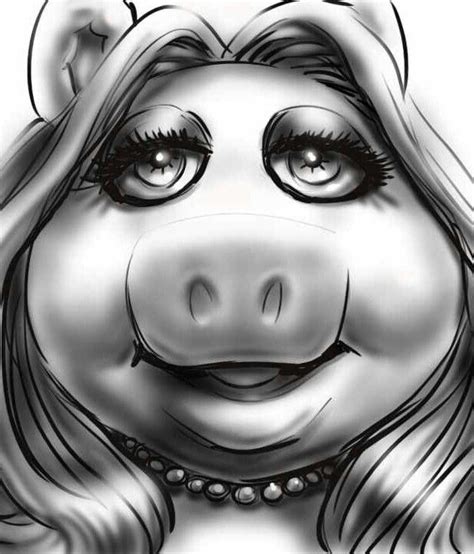 MISS PIGGY | Dope cartoon art, Miss piggy, Funny cartoon photos