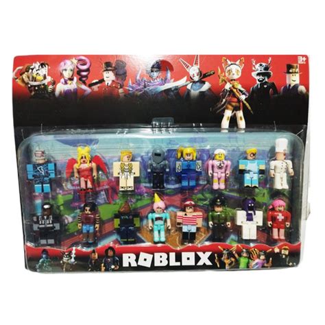 Kit 16 Bonecos Roblox Figuras Ação Avatar Articulados Infantil Shopee