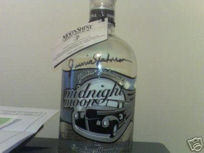 NASCAR JUNIOR JOHNSON MIDNIGHT MOON MOONSHINE *SIGNED* | #31822176