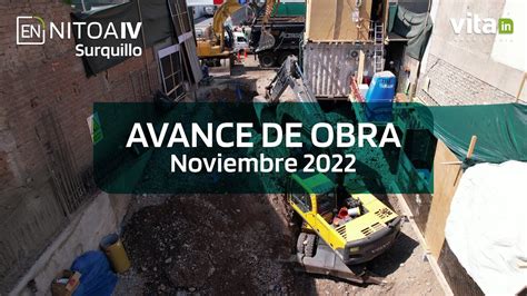 Edificio Nitoa Avance De Obra Noviembre Vita In