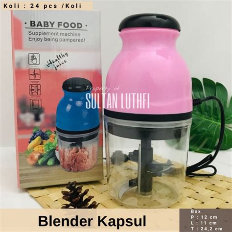 Jual Blender Capsul Shopee Indonesia