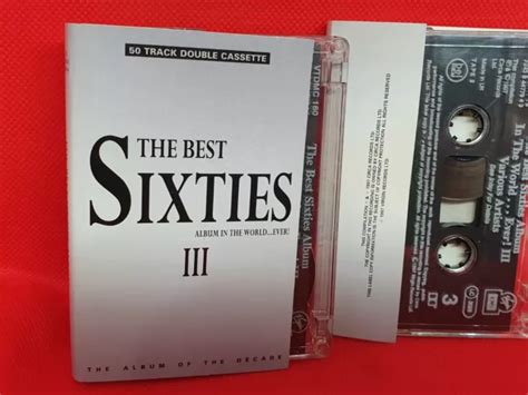 VARIOUS THE Best Sixties Album In The World III Double Cassette