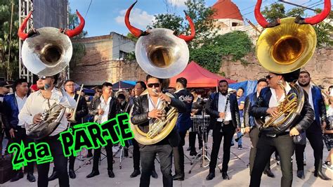 Trompetas Vs Tubas Banda Puro Santa Rosa Y Banda La Diabla En Los