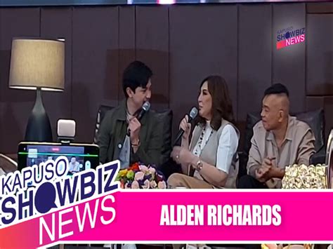 Kapuso Showbiz News Alden Richards Bibisita Sa It S Showtime GMA