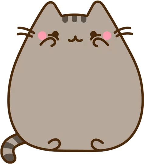 Cat Eating Pizza Png Pusheen Eating Pizza Clipart Large Size Png