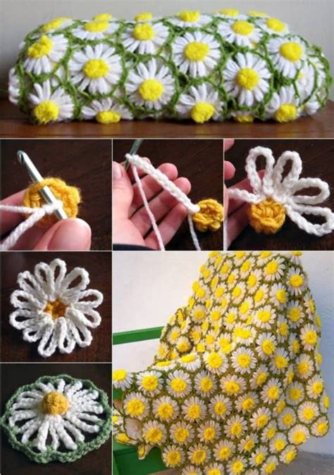 How To Make A Daisy Blanket With A Vintage Feel Pictures Photos And