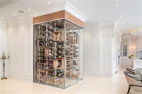 Modern Cellar Glass Wine Cellar Wine Cellar Frameless Glass Doors