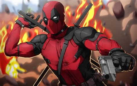 Deadpool Artwork 4k Wallpapers Hd Wallpapers Id 23297