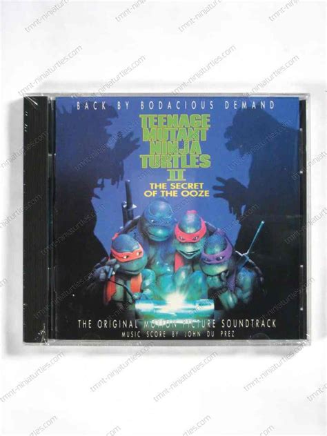 {Music} TMNT II Motion Picture Soundtrack CD | TMNT – Teenage Mutant ...