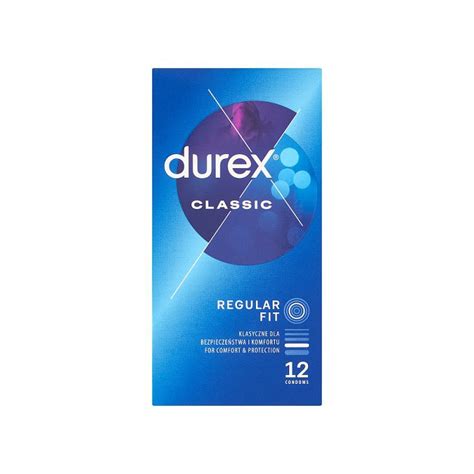 Durex Classic prezerwatywy klasyczne gładkie 12 sztuk