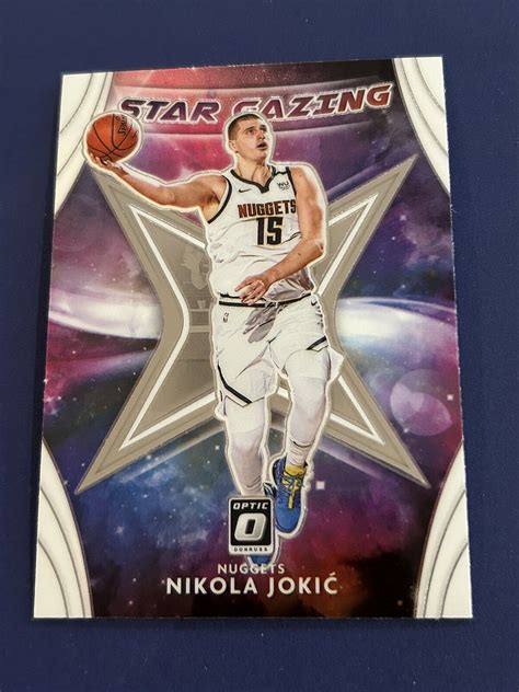 2020 Donruss Optic Star Gazing 13 Nikola Jokic Holo Denver Nuggets EBay