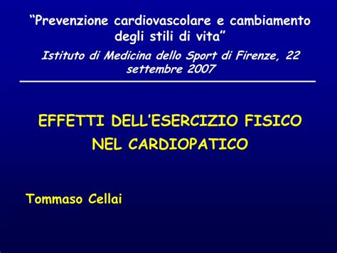 Pdf Effetti Dellesercizio Fisico Nel Cardiopatico Effetti Dell