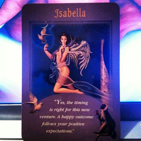 Isabella Card From Messages From Your Angels Oracle Cards By Doreen