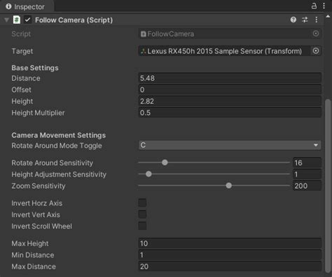 Followcamera Awsim Document