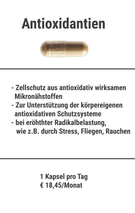 Antioxidantien - Personalisiert kaufen | sanuvit.com