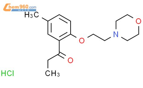 21092 64 8 1 5 Methyl 2 2 Morpholin 4 Yl Ethoxy Phenyl Propan 1 One