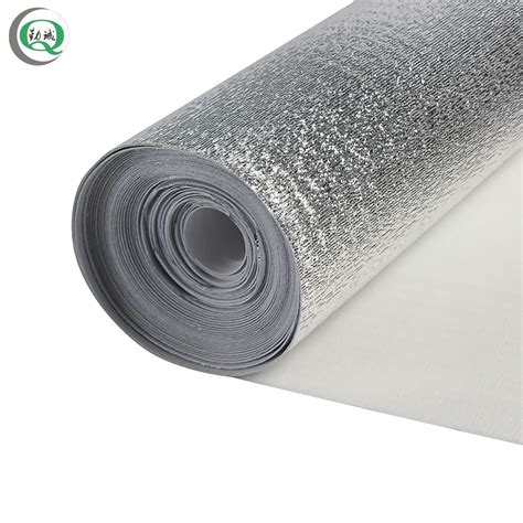 Double Side Heat Shield Aluminum Foil EPE Foam Insulation Aluminum Foil