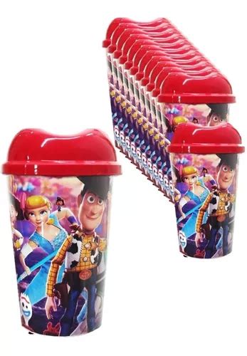 Vaso Pitillo Sorpresa Fiesta X Toy Story Calidad Alta Cuotas Sin