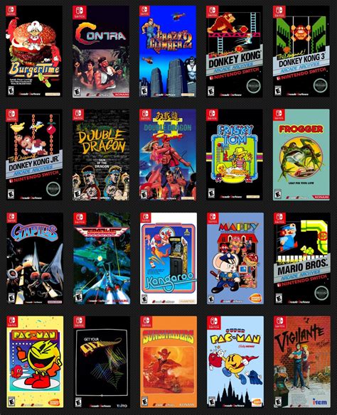 Arcade Archives Boxart Collection For Nintendo Switch Platform Media Launchbox Community Forums