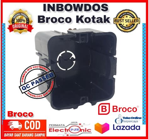 Paket Isi Broco Inbow Doos Segi Persegi Hitam B Inbowdus B