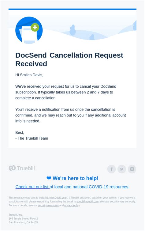 Saas Cancellation Email Examples Free Template