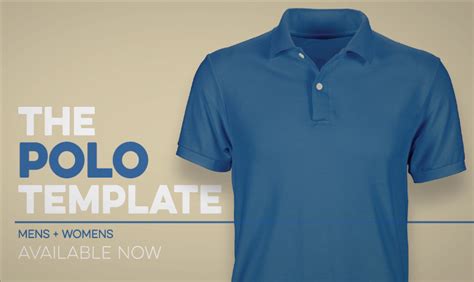 Polo Shirt Template for Photoshop - PrePress Toolkit