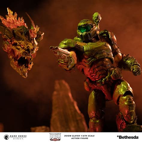 Doom Eternal Doomslayer Slays The Day With 16 Figure From Mondo