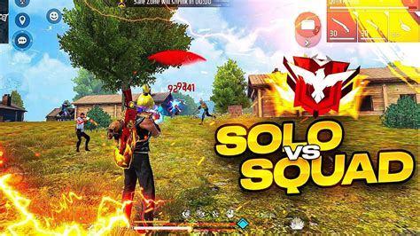 OP BOOYAH SOLO VS SQUAD GAMEPLAY BAGDE99 GARENA FREE FIRE YouTube