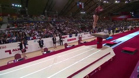 Alexa Moreno histórica en la gimnasia al conseguir medalla bronce