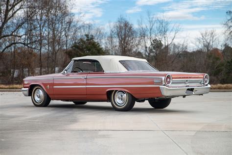 1963 FORD GALAXIE 500 XL CONVERTIBLE Rear 3 4 227045