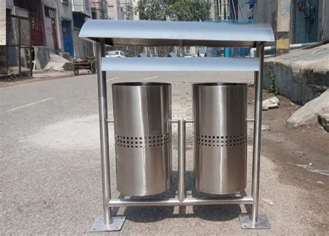 Stainless Steel Swing Dustbin At Rs Stainless Steel Swing