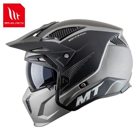 Casco Modular Mt Para Motocicleta Protector De Cabeza De Cara Completa