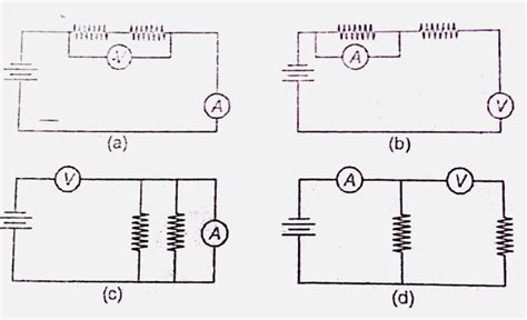 Redraw The Circuit Of Question Putting In An Ammeter To Measure The