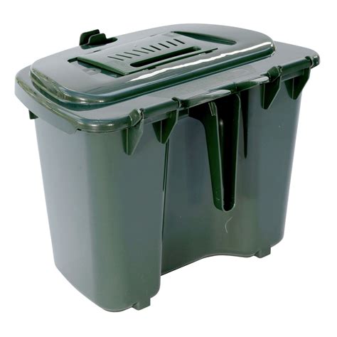 Green Kitchen Compost Caddy Food Bin Litre X L Compostable