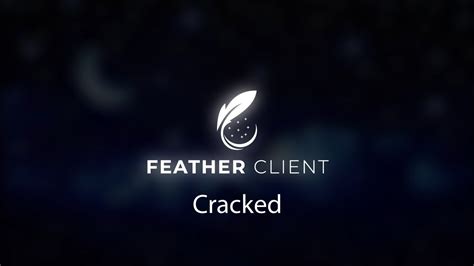 How To Use Feather Client With A Cracked Account YouTube