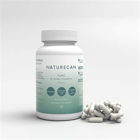 NAC Supplements | 60 Premium NAC Capsules | Naturecan Fitness TH