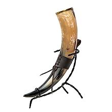 Amazon Trondebal Large Viking Drinking Horn With Stand 15 20 Oz