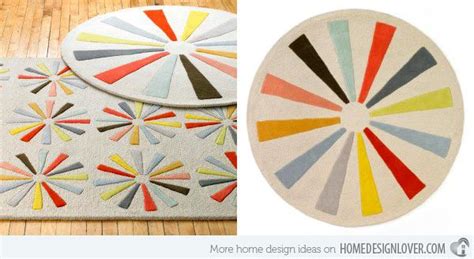 15 Geometrical And Artisitc Modern Round Area Rugs Home Design Lover