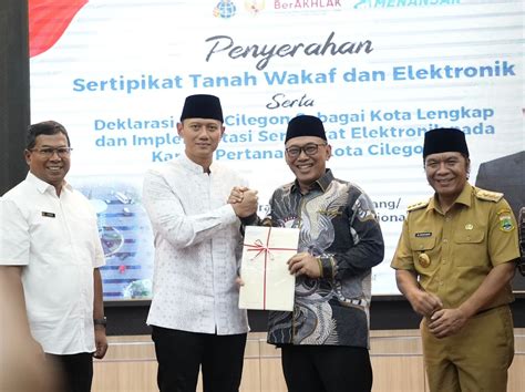 Kota Cilegon Jadi Kota Lengkap Pertama Di Banten Dengan Implementasi