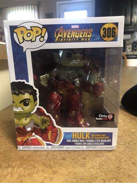 Mavin Funko Pop Avengers Infinity War Hulk Busting Out Of Hulkbuster