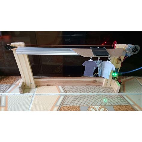 Jual Prototype Jemuran Pakaian Otomatis Berbasis Arduino Shopee Indonesia