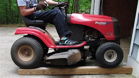 Homemade Lawn Mower Lift Kit