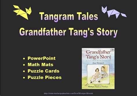 Colorful Tangrams Grandfather Tangs Story